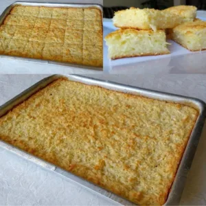 Bolo de Mandioca com Coco de Liquidificador