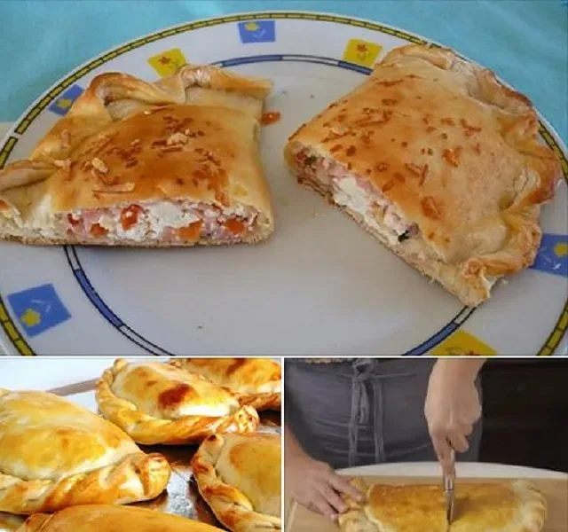 Calzone Assado Recheado