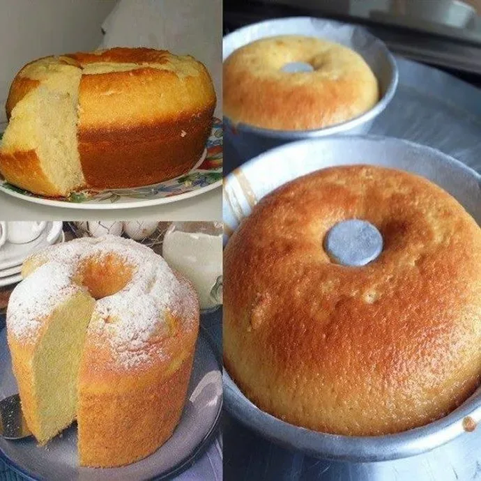 Receita de Bolo de Farinha de Trigo no Liquidificador da vó! Confira