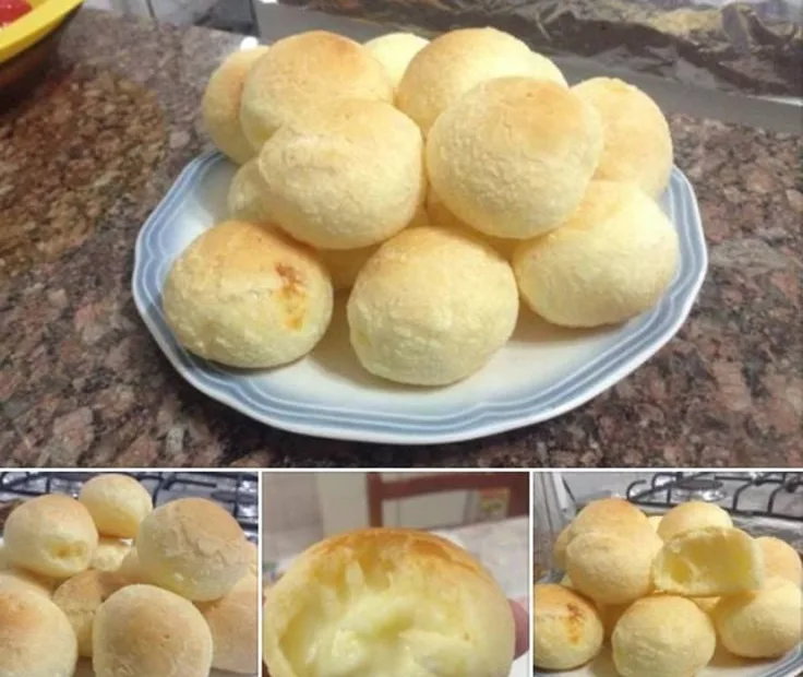 Pão de queijo de liquidificador