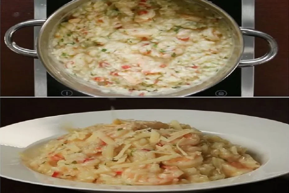 Risoto Cremoso de Camarão