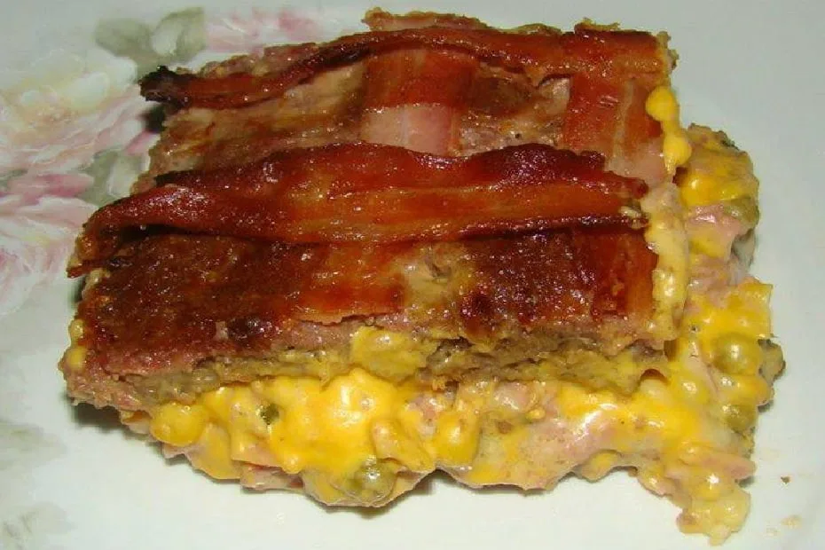 Carne Moída aos Quatro Queijos e Bacon