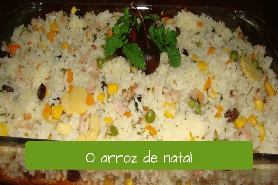 Arroz para Ceia de Natal