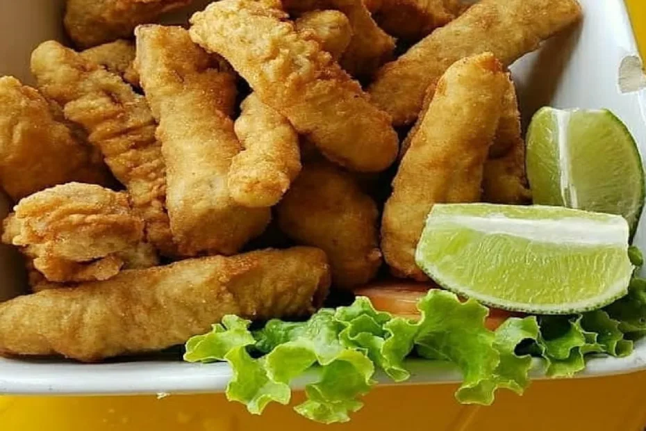 Filé de Peixe Empanado