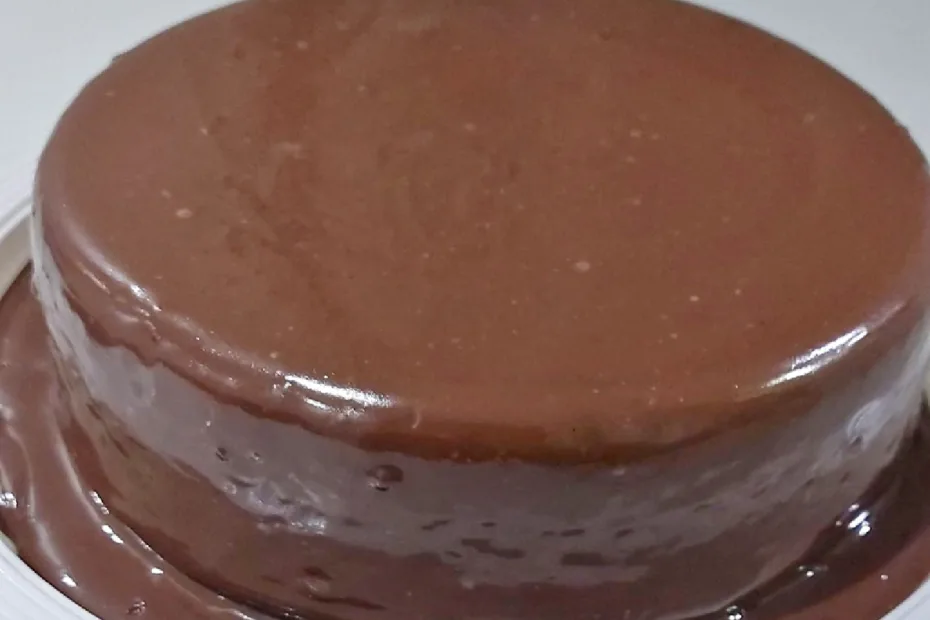 Bolo de Chocolate Simples sem Leite