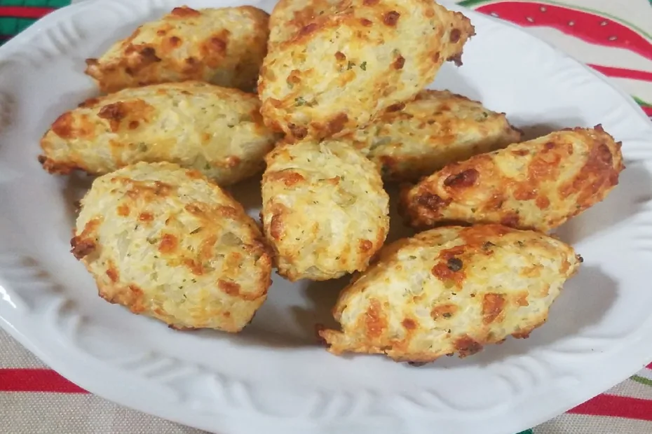 Bolinho de Arroz Simples na Airfryer